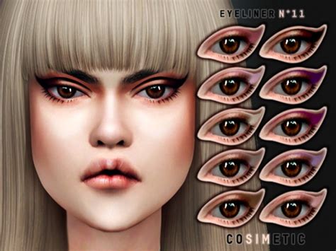 Eyeliner N11 By Cosimetic At Tsr Sims 4 Updates