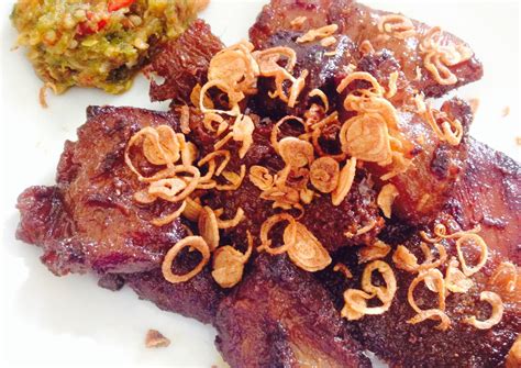 Easy banana bread with ira. Resep Empal Gepuk Sambel Bawang oleh Anisa Nur Jannah ...