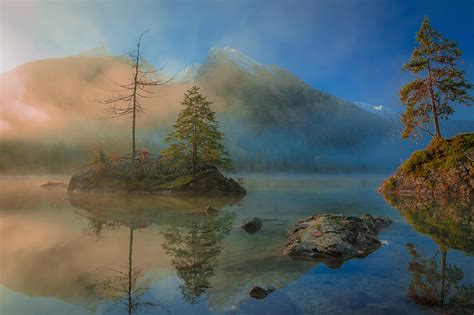 Spruce Mountains Lake Tree Reflection Hd Wallpaper Peakpx