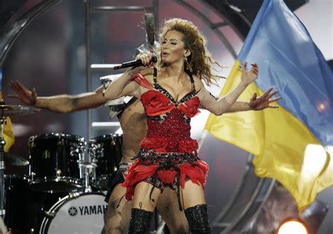Svetlana Loboda Ukraine 2009 Eurovision Song Contest Wonder Woman Eurovision Songs