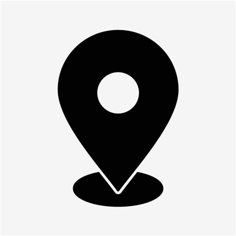 Locations Silhouette Png Transparent Vector Location Icon Location