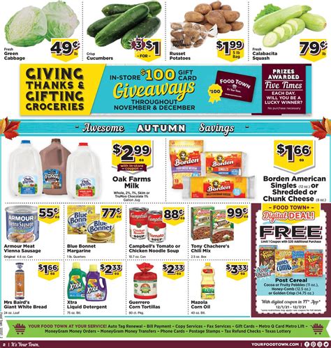 Food Town Current Weekly Ad 1201 12072021 2 Frequent