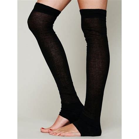 Free People Sheer Thigh Hi Legwarmer 20 Liked On Polyvore Clothes