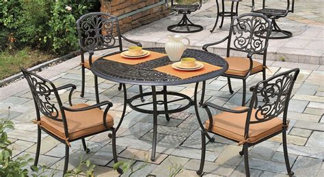 Showcase The Hanamint Brand Outdoor Furniture Sets Iron Patio