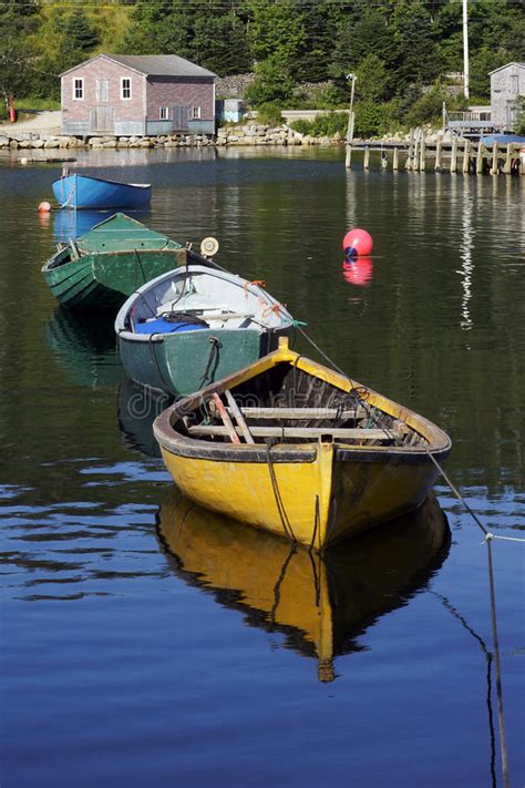 Fishing Boats In Northwest Cove Nova Scotia Stock Image Image Of