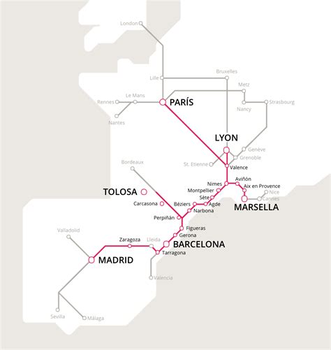 Tren a Francia desde España viajar de Barcelona o Madrid a París y más