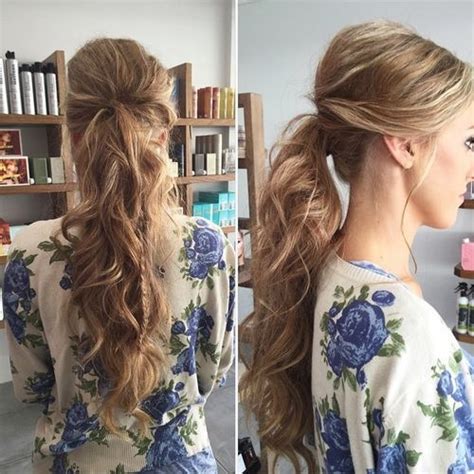 35 Super Simple Messy Ponytail Hairstyles