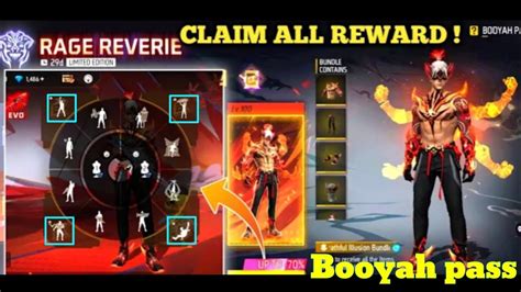 New Booyah Pass In Free Fire New Booyah Pass February Unlock New Booyah Pass