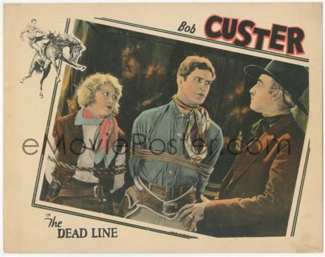 8z0990 Dead Line Lc 1926 Cowboy Bob Custer And Nita