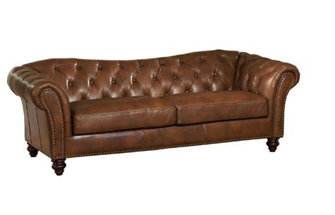 Brown leather furniture complements numerous decorating styles, from traditional to modern, depending on the design of the furniture. Jane Furniture Mona Top Grain Brown Leather Sofa - USA Furniture Online