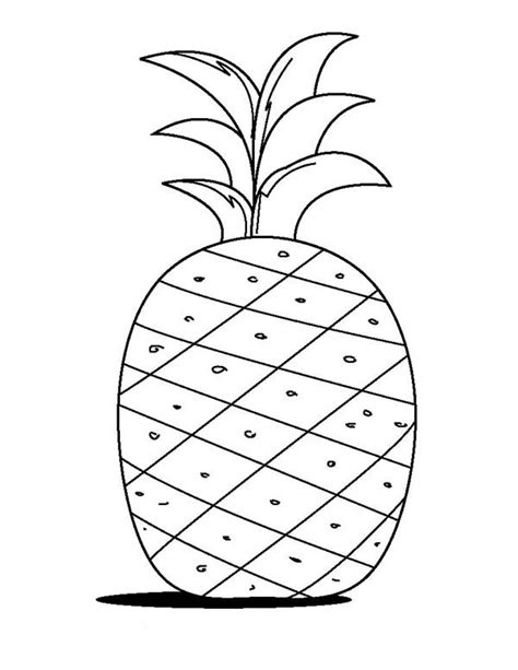 We have here coloring pages that suitable for toddlers and for preschoolers. A Kids Drawing Of Pineapple Coloring Page - Download ...