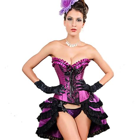 women corset dress 6xl plus size purple overbust corsets slim gothic bustier body shaper vintage