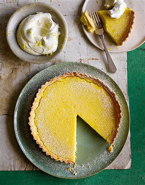 Jamie's twist on the classics. How to make lemon tart | Easy lemon tart recipe, Dinner ...