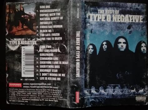 Type O Negative The Best Of Type O Negative 2006 Cassette Discogs
