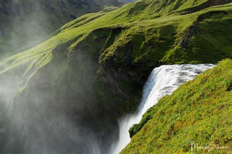 Skógafoss Einer Der Schönsten Wasserfälle Islands Fernweh Motive