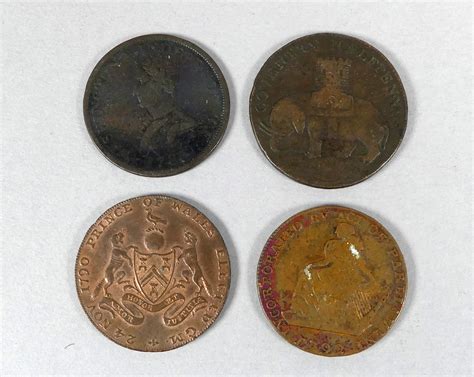 Four Tokens To Include Masonic Prince Of Wales Elected Gm 1790