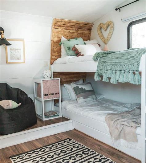 6 Creative Rv Bunk Bed And Kids Room Remodel Ideas Rootless Living