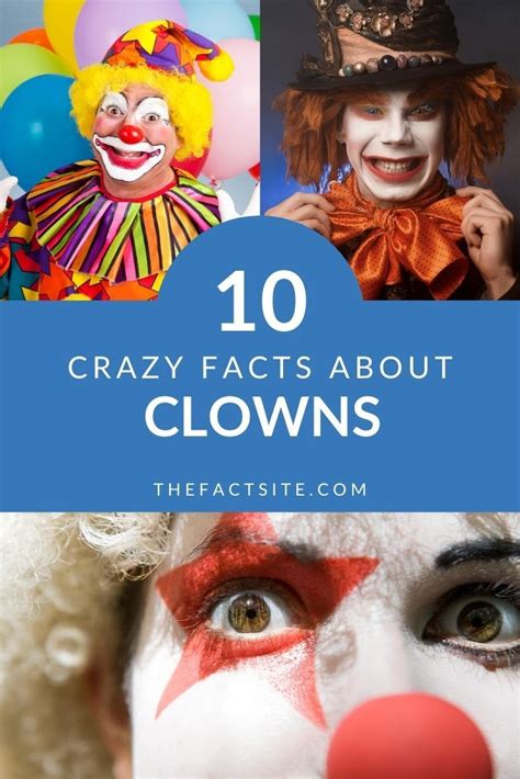 10 Crazy Facts About Clowns The Fact Site