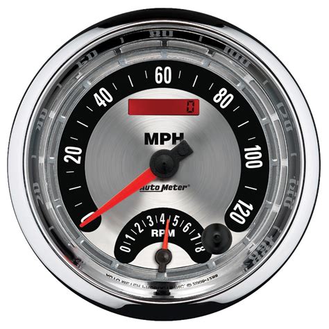 Gauge Speedometertachometer Combo Autometer American Muscle 5