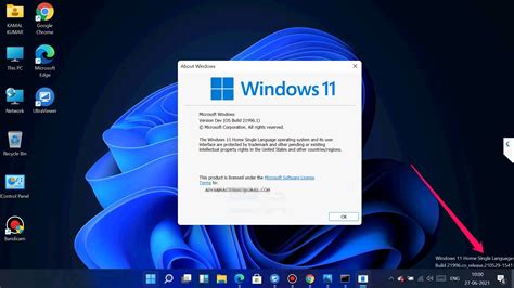 How To Display Windows 11 Build Number On Desktop Gear Up Windows