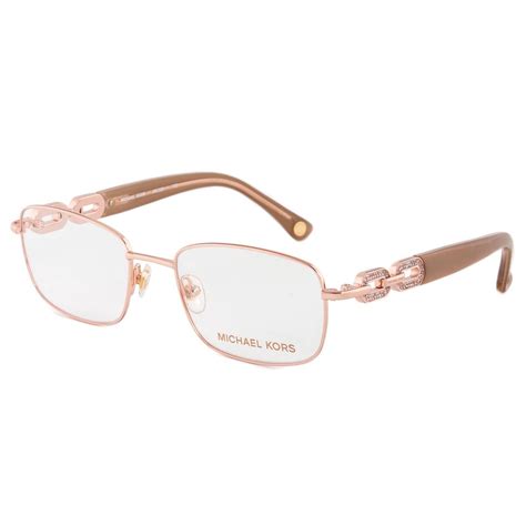 michael kors mk365 780 optical eyeglasses frame rose gold size 51 shopping