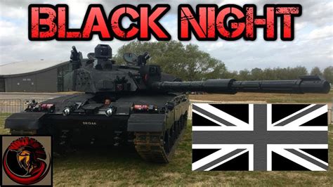 Challenger 2 Tank Black Night Modern Upgrade Youtube