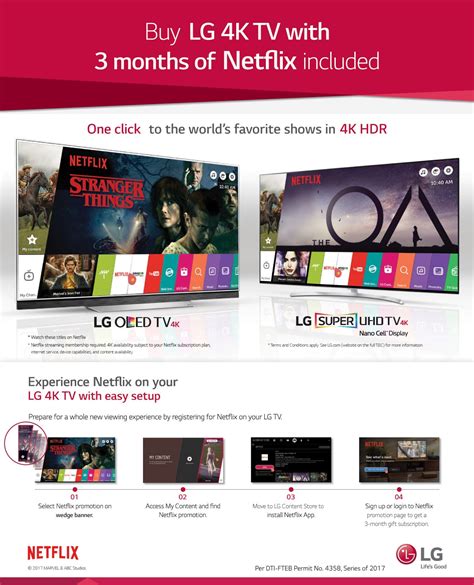 Enjoy Free 3 Month Netflix Subscription With Lg Tvs Lg Philippines