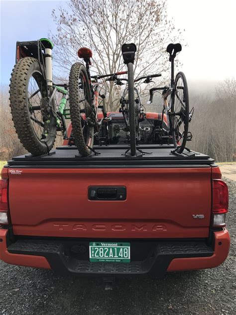 Pin de robert vaughan en custom tacoma truck bed bike rack