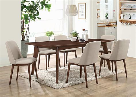 Browse our range of 5pc dining room sets to coordinate with your decor. Malone Mid-Century Modern Square Five-Piece Dining Set by ...