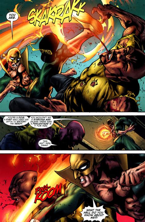 Immovable Object Vs Unstoppable Force Luke Cage Vs Iron Fist