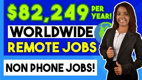 2 Worldwide 🌎 Remote Jobs 82kyr Non Phone Free Laptop Amazing Benefits No Degree Urgent