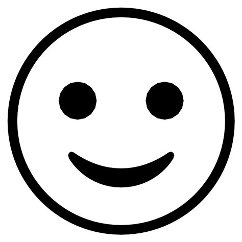 Slightly Smiling Face Vector SVG Icon SVG Repo