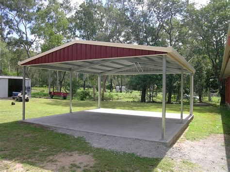 This project is built on a sturdy 6×6 post frame structure. Carport Gallery | Shed Master Sheds Adelaide