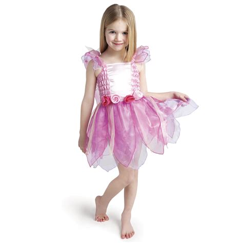 Northlight Pink Flower Fairy Princess Girls Dress Halloween Childrens