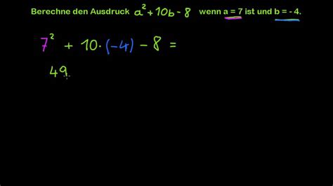Berechne den extremen flächeninhalt amax und die zugehörige belegung von x. Lineare Gleichungen - Beispiel: Berechnung von Ausdrücken ...