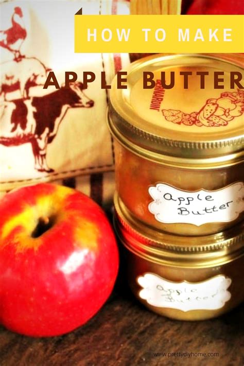 Homemade Apple Butter Canning Recipe
