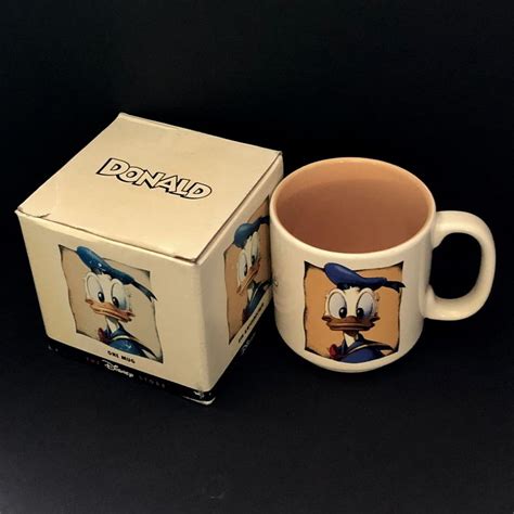 Donald Duck Mug Walt Disney Collectables The Disney Store Etsy Canada Disney Collectables