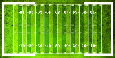 Aerial View Of American Football Field Stock Photo Image Of Yard
