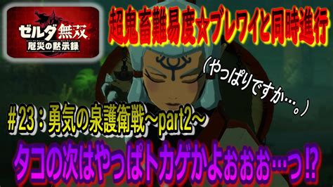 【ブレワイと厄災の黙示録を同時進行】＃23：タコの次はやっぱりトカゲかよぉぉぉ・・・っ⁉～ゼルダ無双 厄災の黙示録実況～ Youtube