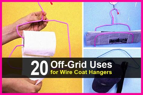 20 Off Grid Uses For Wire Coat Hangers Homestead Survival Site