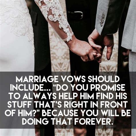 Realistic Wedding Vows Wedding Quotes Funny Marriage Quotes Funny