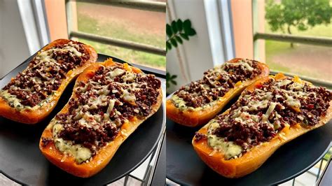 Cook With Me Spinach And Mince Stuffed Butternut South African