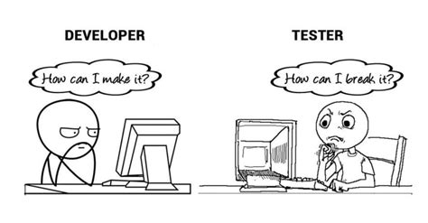Developer Vs Tester Jokes The Best Developer Images