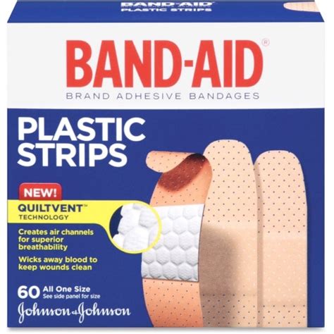 Band Aid Plastic Strips Adhesive Bandages JOJ5635 Shoplet Com