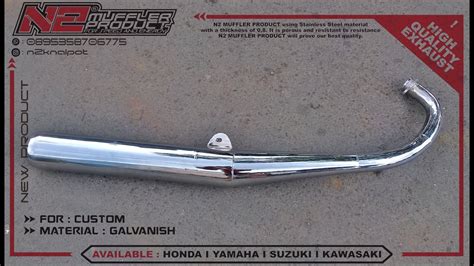 Kumpulan suara kenalpot kolong rxking super garing krimcing. KNALPOT RX KING STANDART RACING CHROME N2 MUFFLER PRODUCT ...