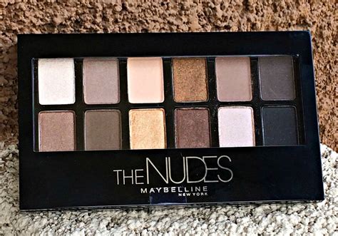 Holly Ann AeRee NEW Maybelline The Nudes Palette Swatches