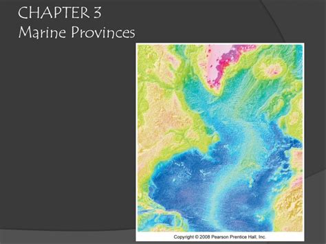 Ppt Chapter 3 Marine Provinces Powerpoint Presentation Free Download