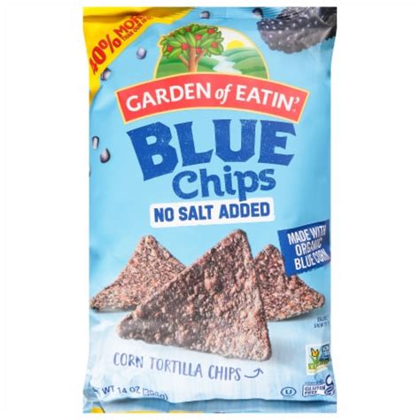 garden of eatin ® no salt added blue tortilla chips 14 oz ralphs