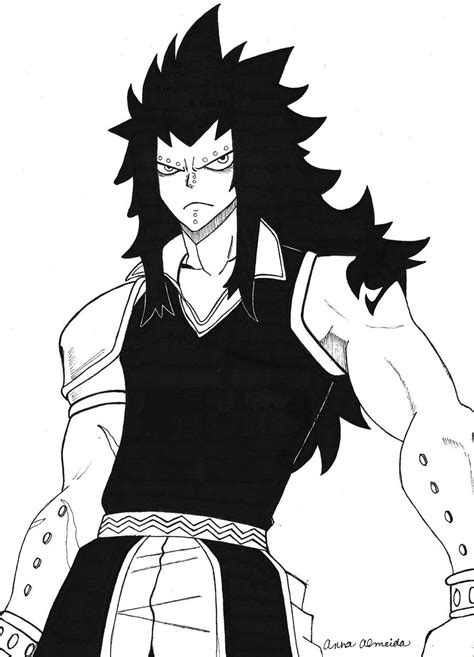 Gajeel Redfox By Almeidanna On Deviantart