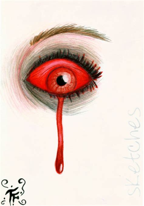 Bleeding Eye Drawing At Getdrawings Free Download